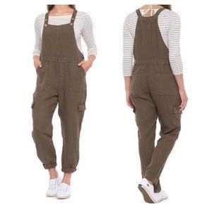 Nicole Miller 100% Linen Jumpsuit
